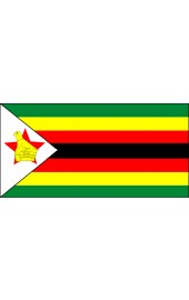 Zimbabwe Flagge