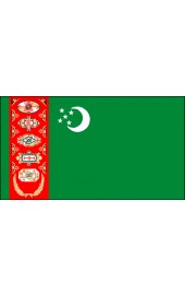 Türkmenistan Flagge