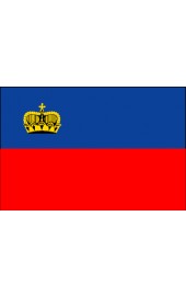 Liechtenstein Flagge