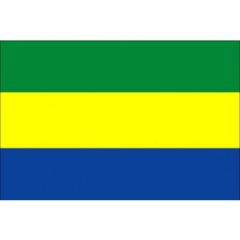 Gabon Flagge