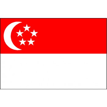 Singapur Flagge