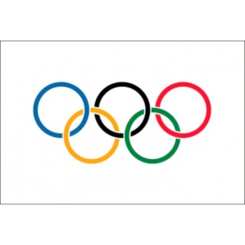Olympische Spiele Flagge