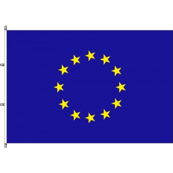 EU Flagge mit Karabinerkonfektion