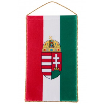 Ungarische Tischflagge mit Wappen
