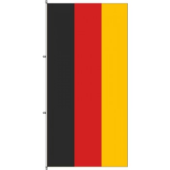 Deutschland Flagge mit Karabinerkonfektion