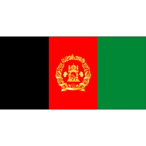 Flagge Afghanistan 60 X 90 Cm - Polyester-Fahne Mit Metallösen, Wasser- Und Sonnenecht